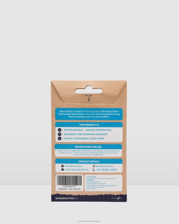 schoen dokter solette medium 46LN482 één kleur Jo Mercer accessoires