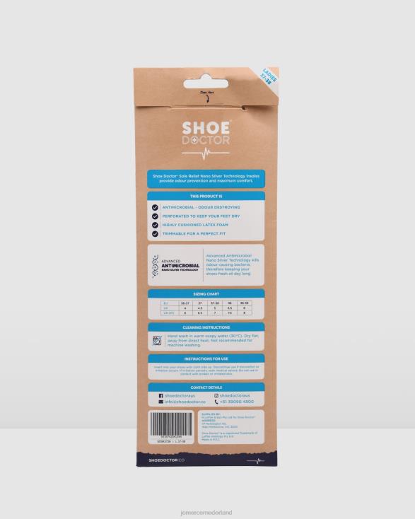 schoen dokterszool reliëf medium 46LN479 één kleur Jo Mercer accessoires