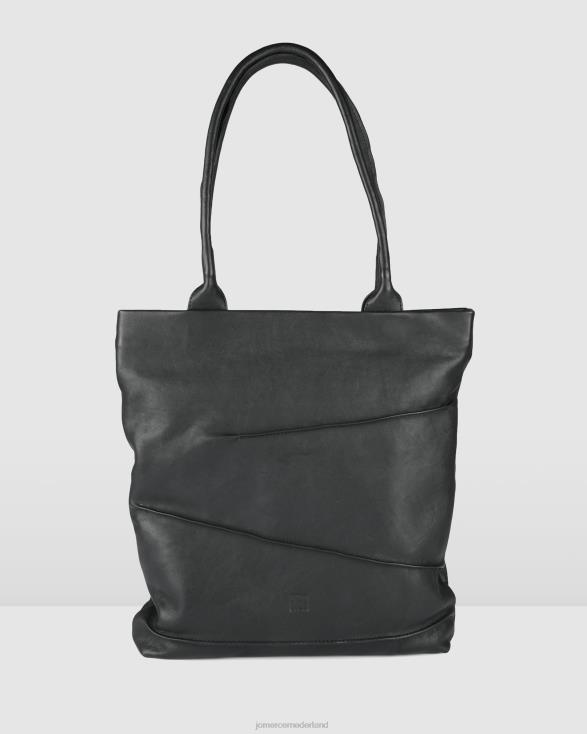 Biba Fargo draagtas 46LN453 zwart leer Jo Mercer accessoires