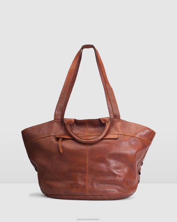 Biba Lewisburg draagtas 46LN464 bruin leer Jo Mercer accessoires