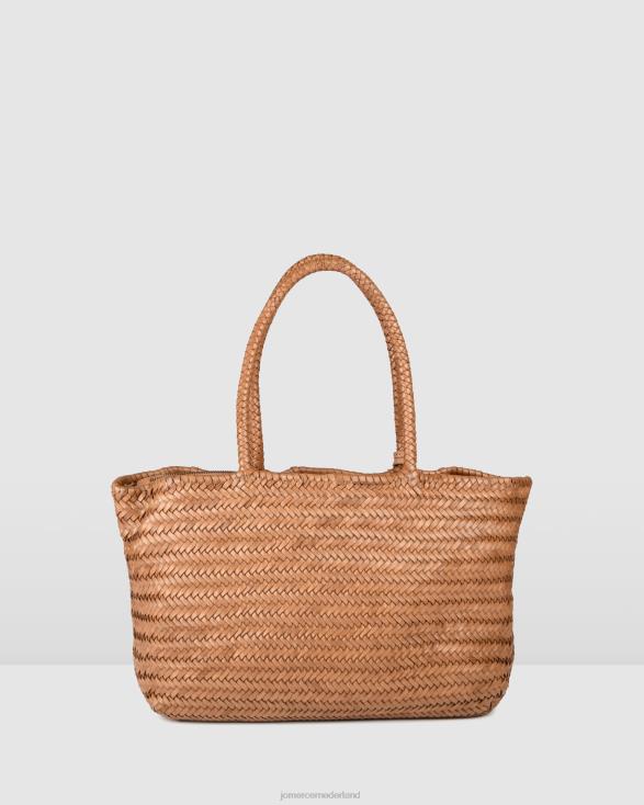 Biba Perkins draagtas 46LN454 kameel leer Jo Mercer accessoires