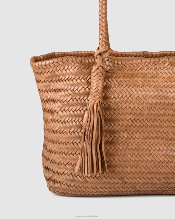 Biba Perkins draagtas 46LN454 kameel leer Jo Mercer accessoires