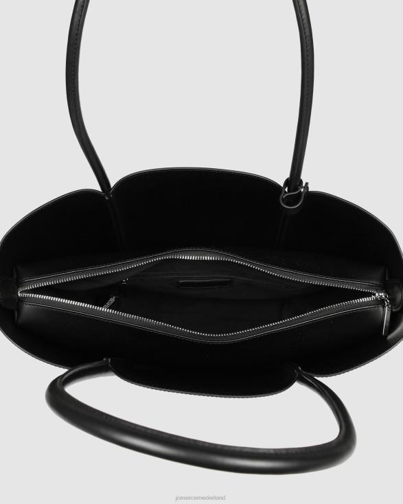 draagtas van Eleni 46LN459 zwart leer Jo Mercer accessoires