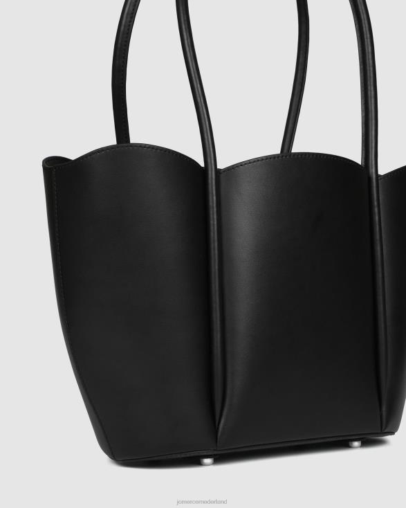 draagtas van Eleni 46LN459 zwart leer Jo Mercer accessoires