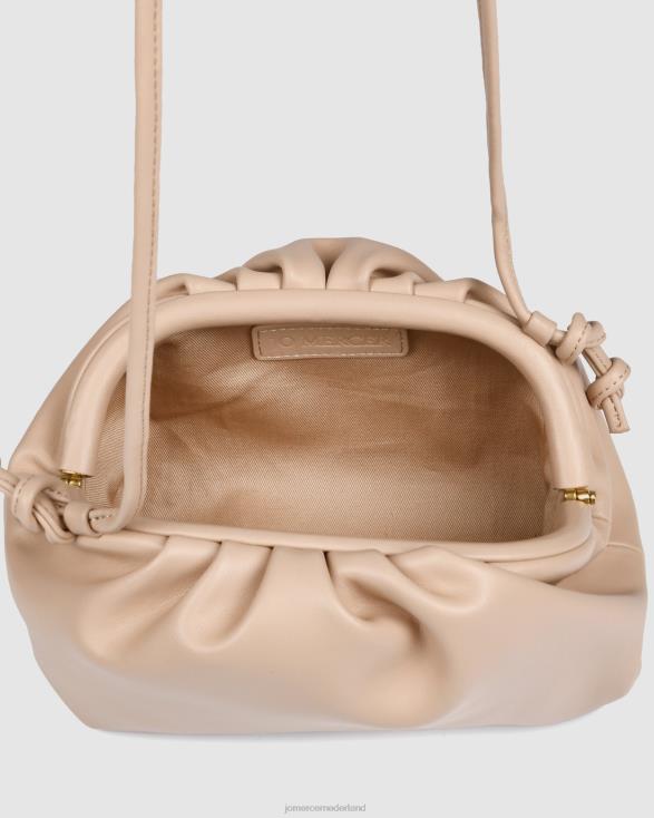 Bambi-crossbodytas 46LN155 beige leer Jo Mercer accessoires