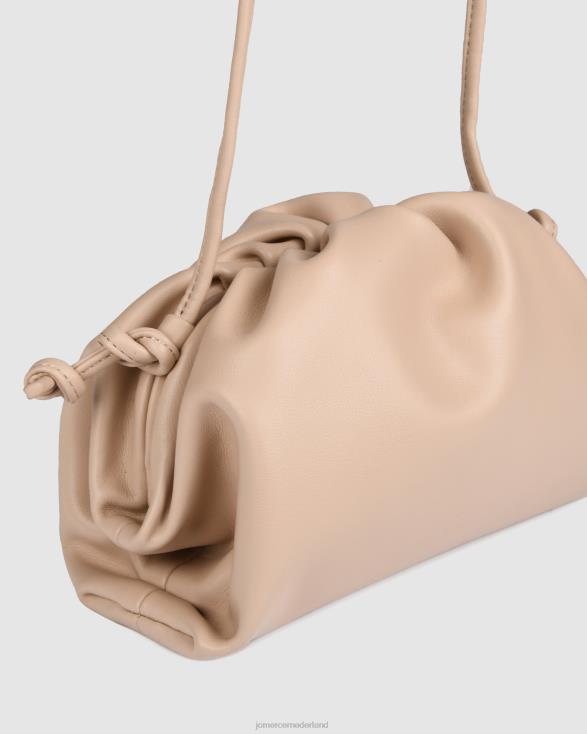 Bambi-crossbodytas 46LN155 beige leer Jo Mercer accessoires