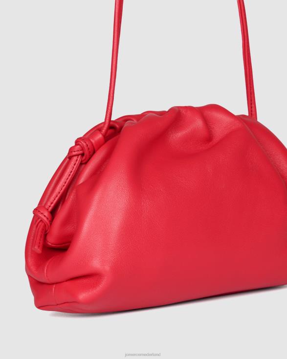 Bambi-crossbodytas 46LN408 felroze leer Jo Mercer accessoires
