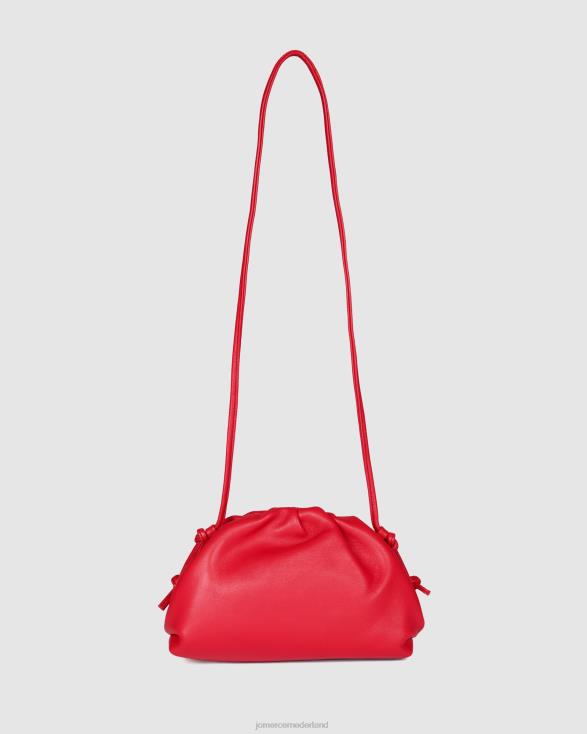 Bambi-crossbodytas 46LN408 felroze leer Jo Mercer accessoires