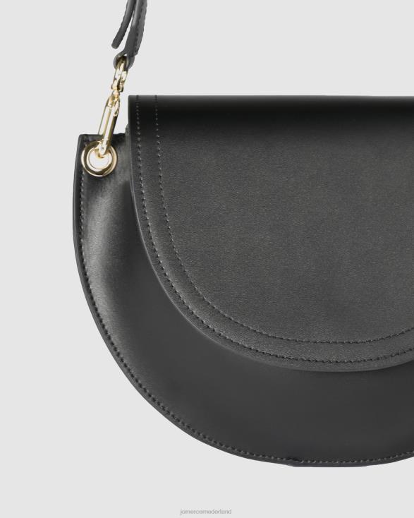 Lore crossbodytas 46LN394 zwart leer Jo Mercer accessoires