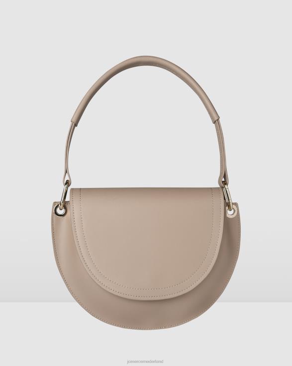 Lore crossbodytas 46LN395 taupe leer Jo Mercer accessoires
