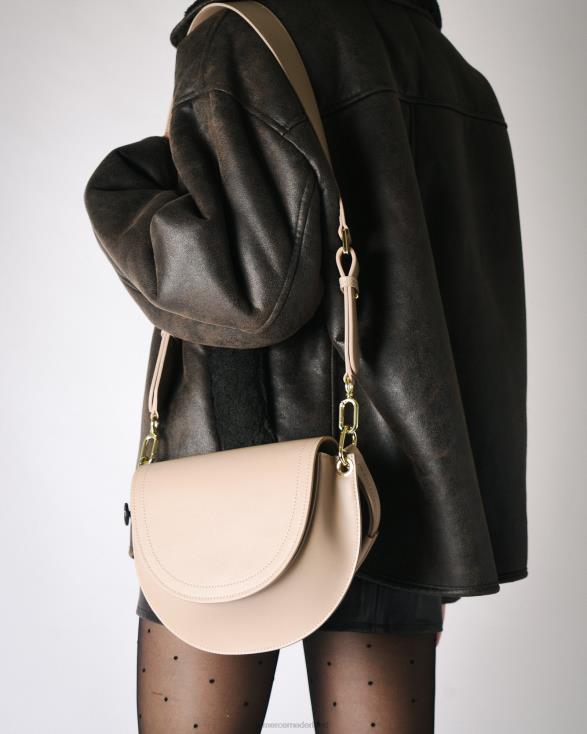 Lore crossbodytas 46LN395 taupe leer Jo Mercer accessoires