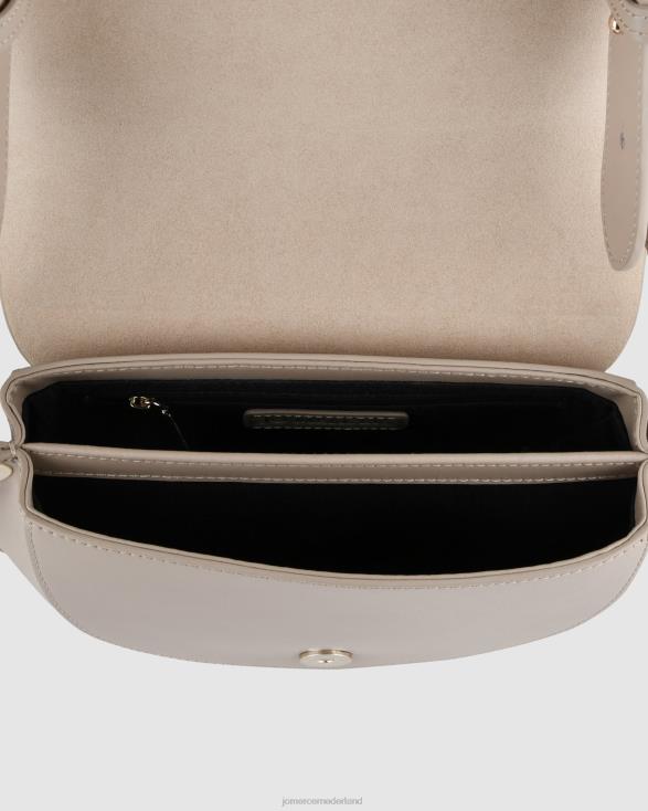 Lore crossbodytas 46LN395 taupe leer Jo Mercer accessoires
