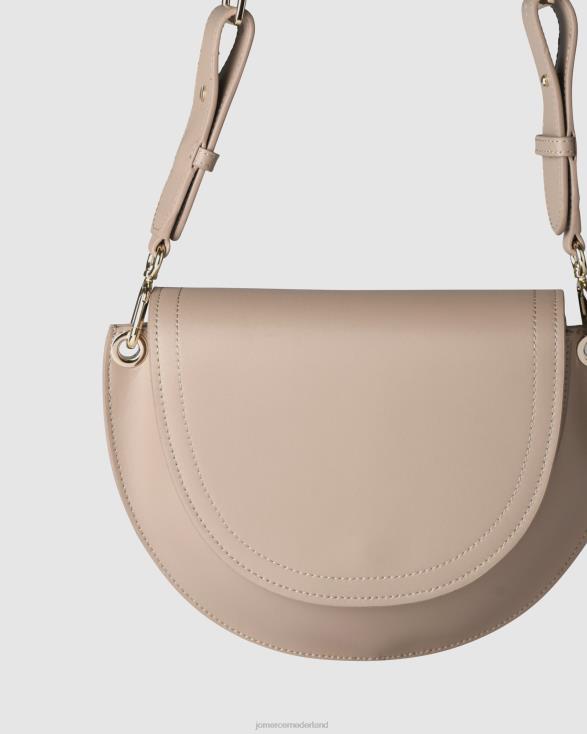 Lore crossbodytas 46LN395 taupe leer Jo Mercer accessoires