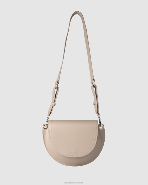 Lore crossbodytas 46LN395 taupe leer Jo Mercer accessoires