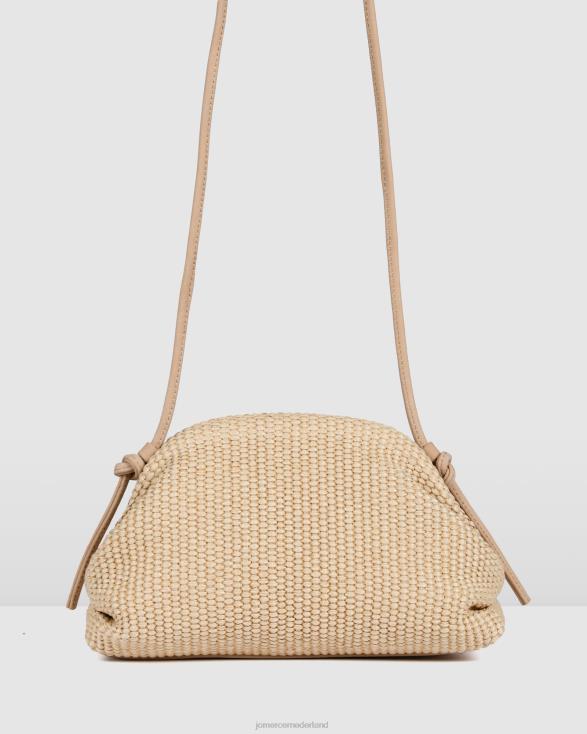Mallory crossbodytas 46LN154 natuurlijk geweven Jo Mercer accessoires