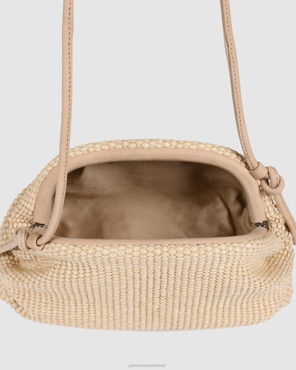 Mallory crossbodytas 46LN154 natuurlijk geweven Jo Mercer accessoires