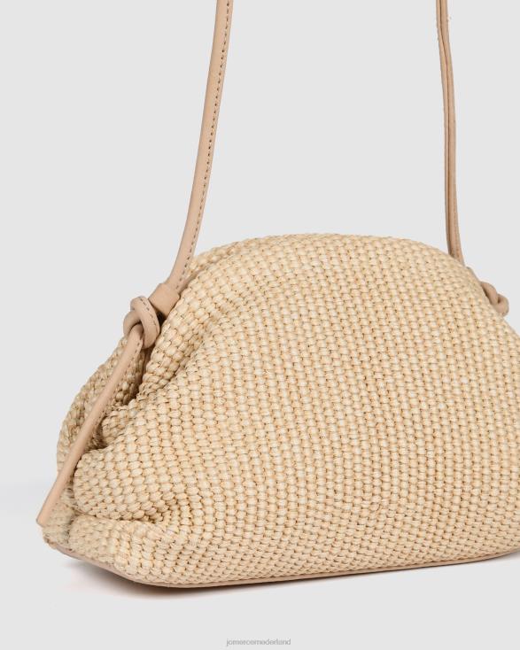Mallory crossbodytas 46LN154 natuurlijk geweven Jo Mercer accessoires