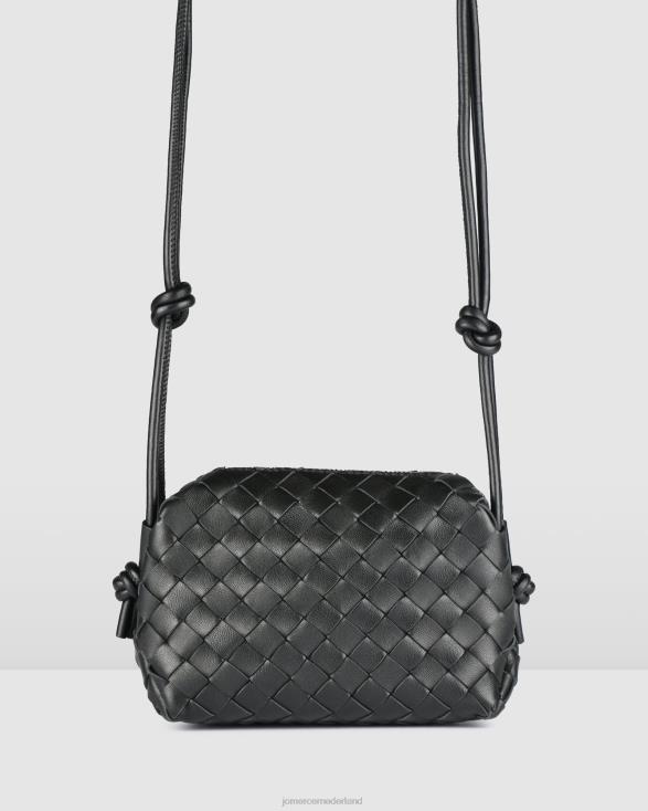 Murphy crossbodytas 46LN396 zwart leer Jo Mercer accessoires