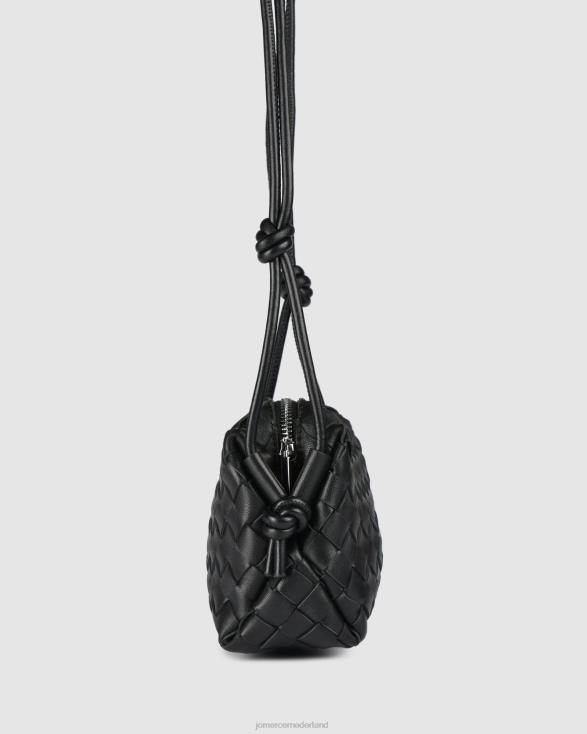 Murphy crossbodytas 46LN396 zwart leer Jo Mercer accessoires