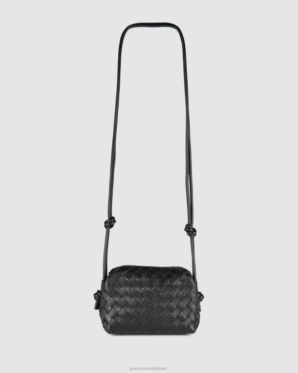Murphy crossbodytas 46LN396 zwart leer Jo Mercer accessoires