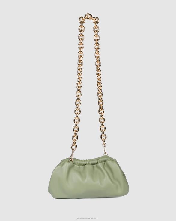 Tribeca crossbodytas 46LN407 pistachegroen leer Jo Mercer accessoires