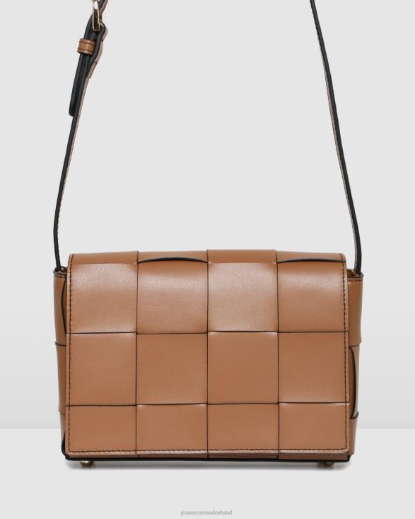 honing crossbodytas 46LN399 bruin leer Jo Mercer accessoires