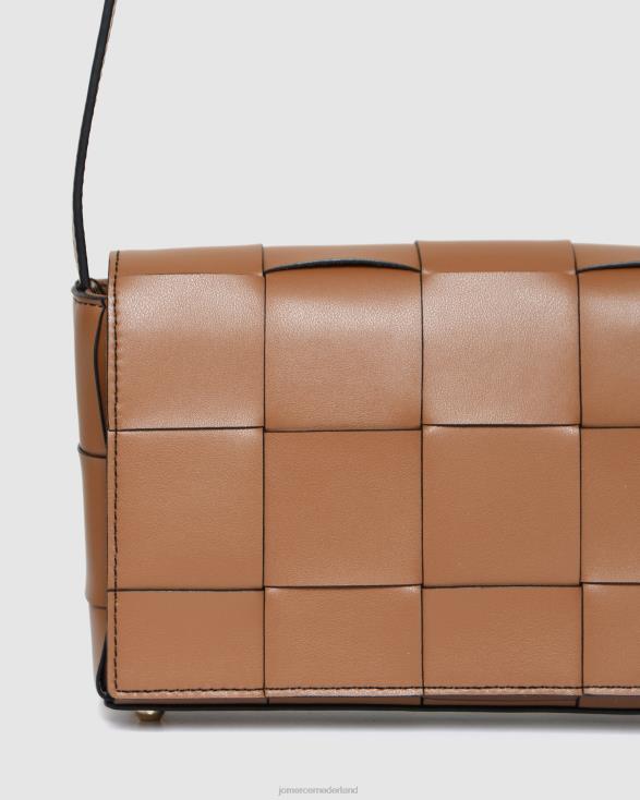 honing crossbodytas 46LN399 bruin leer Jo Mercer accessoires