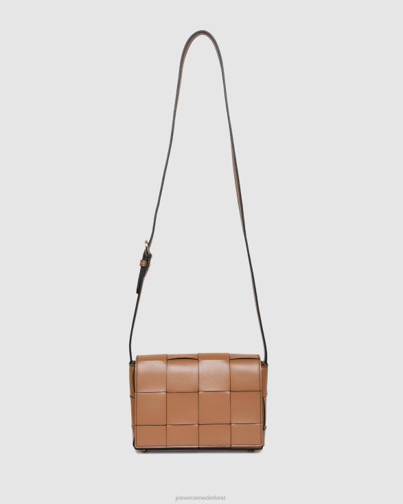 honing crossbodytas 46LN399 bruin leer Jo Mercer accessoires