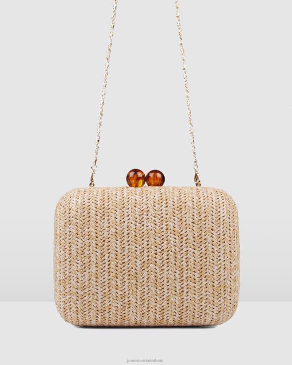 Zoella koppeling 46LN450 natuurlijke raffia Jo Mercer accessoires
