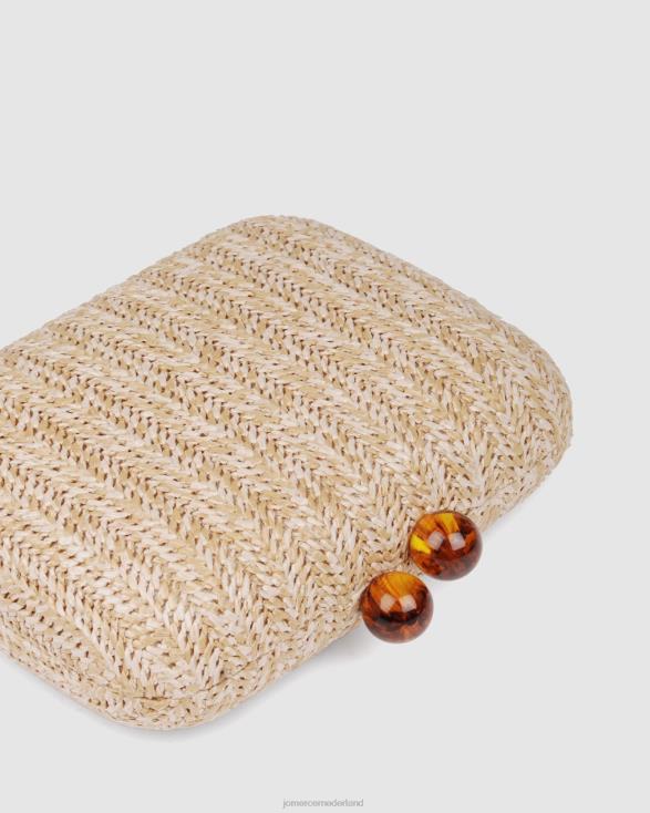 Zoella koppeling 46LN450 natuurlijke raffia Jo Mercer accessoires