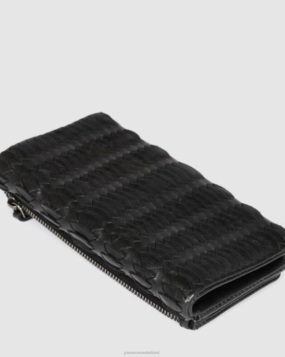 Biba Hardy portemonnee 46LN472 zwart leer Jo Mercer accessoires