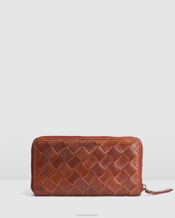 Biba Lewisburg portemonnee 46LN467 bruin leer Jo Mercer accessoires