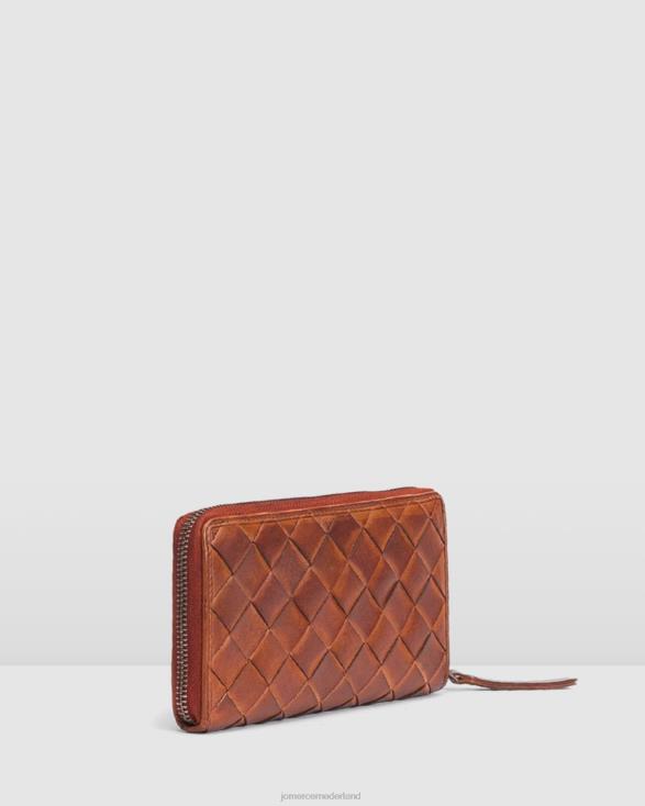 Biba Lewisburg portemonnee 46LN467 bruin leer Jo Mercer accessoires