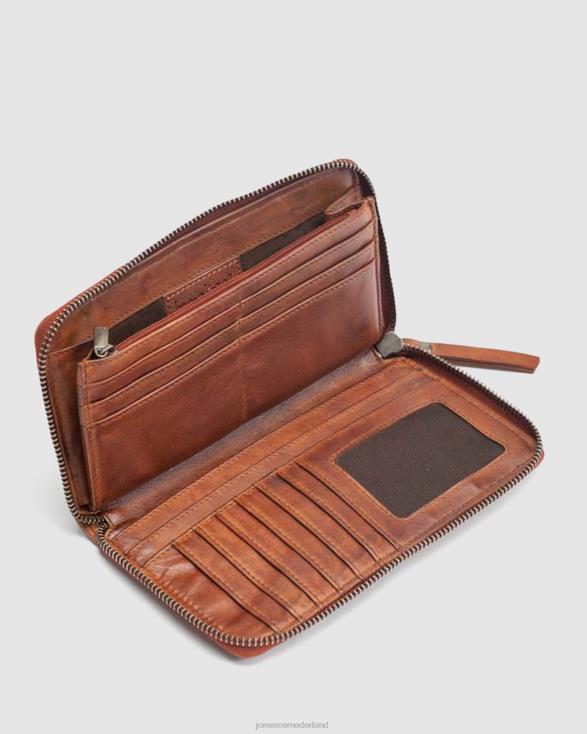 Biba Lewisburg portemonnee 46LN467 bruin leer Jo Mercer accessoires