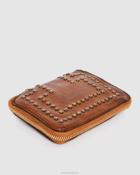 Campomaggi Monte Carlo portemonnee 46LN468 cognac leer Jo Mercer accessoires