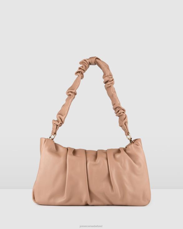 Arcadia schoudertas 46LN430 beige leer Jo Mercer accessoires