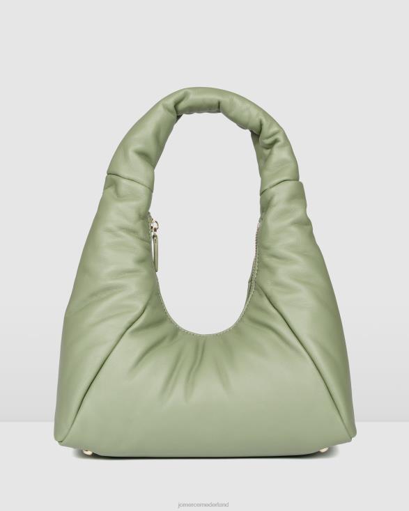 sloane schoudertas 46LN435 pistachegroen leer Jo Mercer accessoires