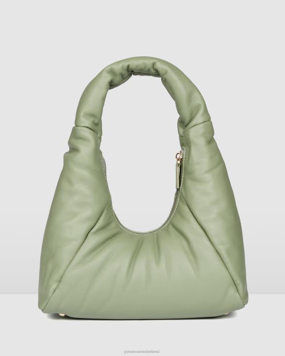 sloane schoudertas 46LN435 pistachegroen leer Jo Mercer accessoires