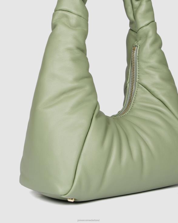sloane schoudertas 46LN435 pistachegroen leer Jo Mercer accessoires