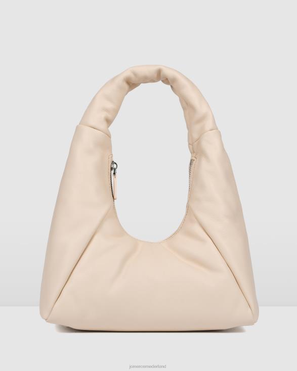 sloane schoudertas 46LN436 poederroze leer Jo Mercer accessoires