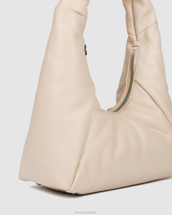 sloane schoudertas 46LN436 poederroze leer Jo Mercer accessoires