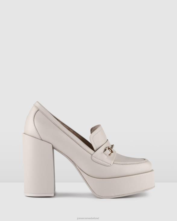 ezar schoenen met hoge hakken 46LN76 been leer Jo Mercer schoenen