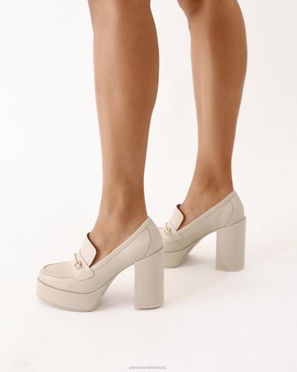 ezar schoenen met hoge hakken 46LN76 been leer Jo Mercer schoenen