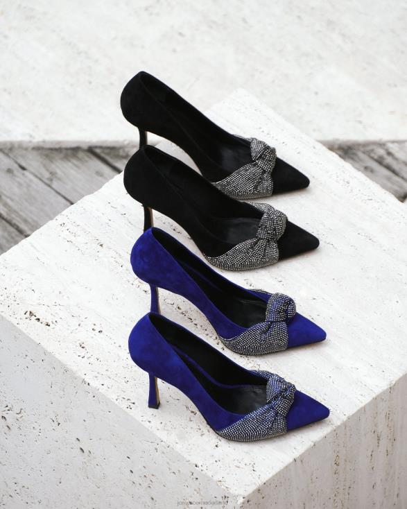 lexie hoge hakken 46LN94 ultra violet suède Jo Mercer schoenen