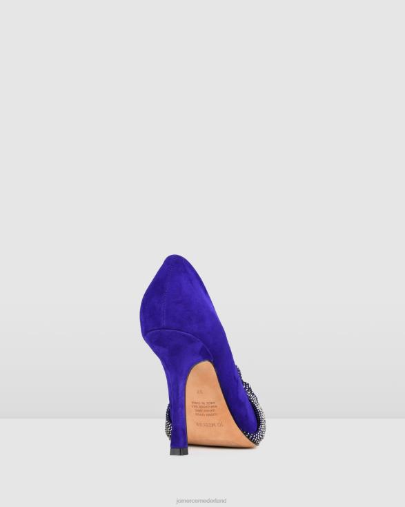 lexie hoge hakken 46LN94 ultra violet suède Jo Mercer schoenen