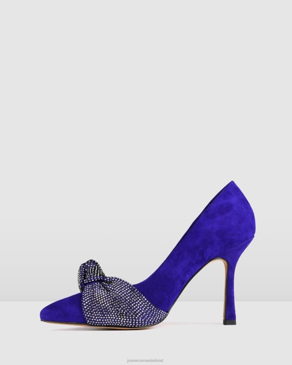 lexie hoge hakken 46LN94 ultra violet suède Jo Mercer schoenen