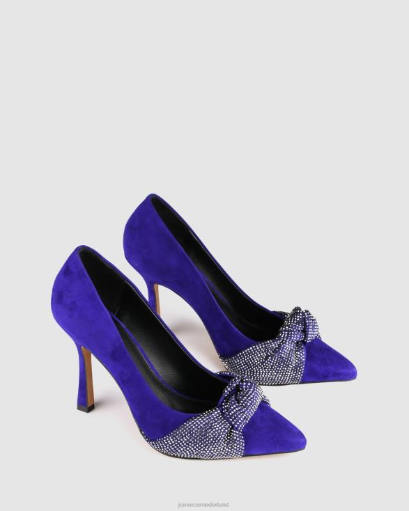 lexie hoge hakken 46LN94 ultra violet suède Jo Mercer schoenen