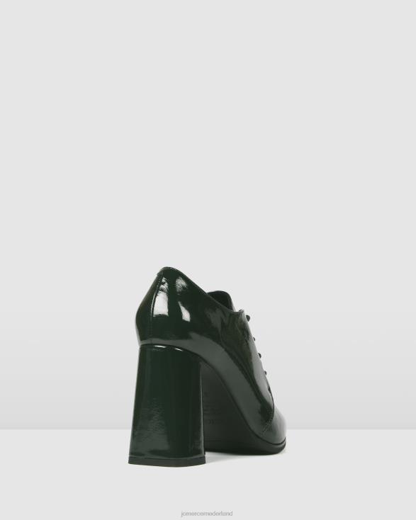 tasha hoge hakken 46LN123 bosgroen patent Jo Mercer schoenen