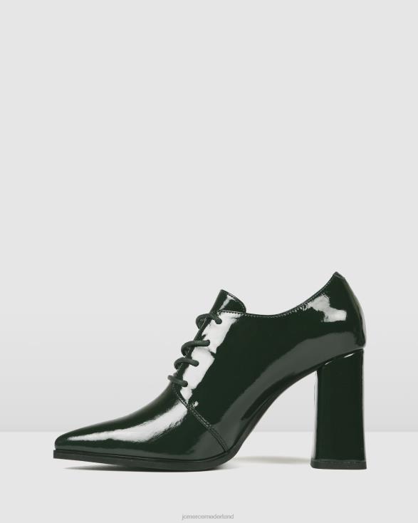 tasha hoge hakken 46LN123 bosgroen patent Jo Mercer schoenen