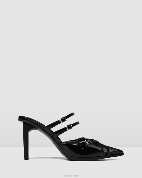 veronica hoge hakken 46LN125 zwart patent Jo Mercer schoenen